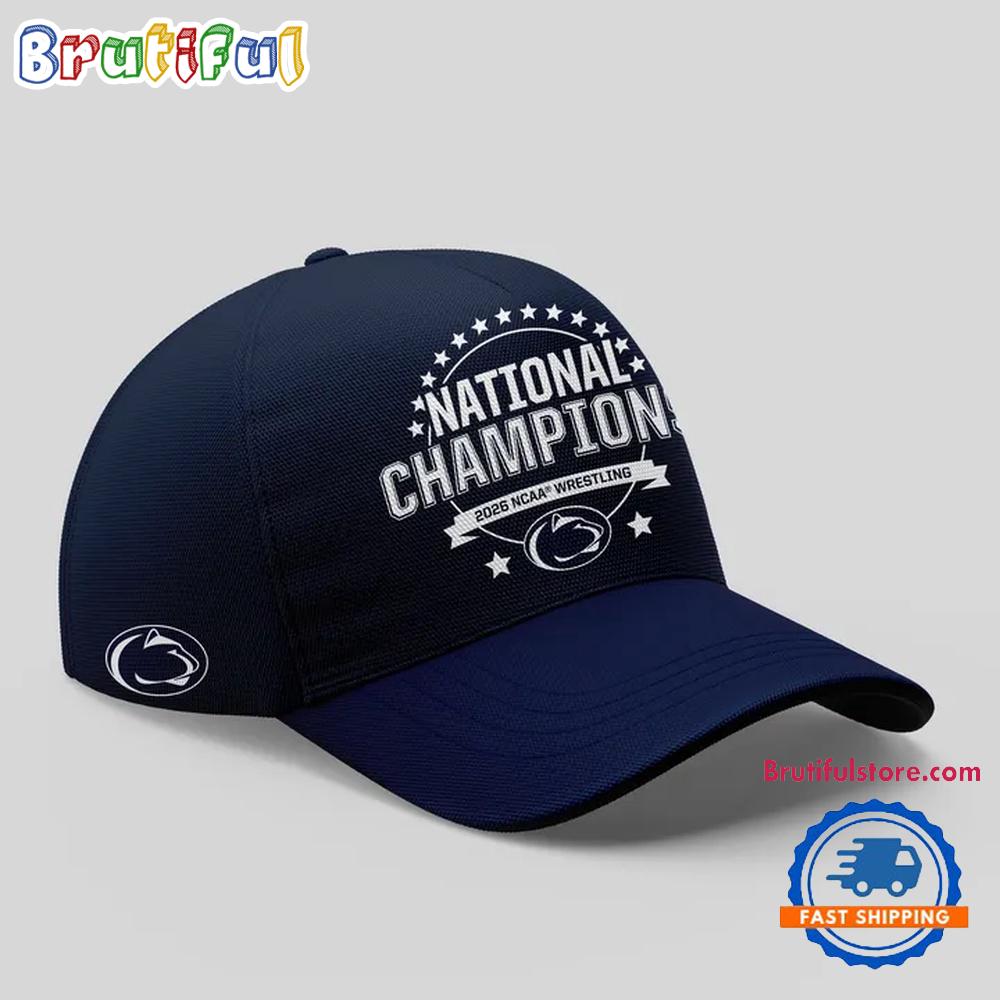 Penn State Nittany Lions 2026 NCAA Wrestling National Champions Classic Cap