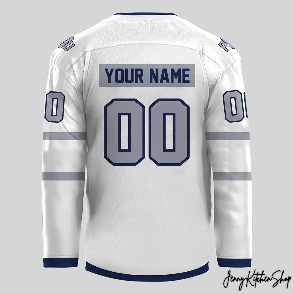Penn State Nittany Lions 2026 White Uniform Custom Hockey Jersey