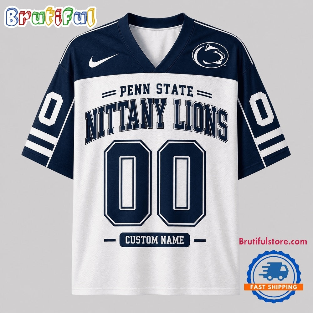 Penn State Nittany Lions NCAA College Team Pride Personalized Football jersey