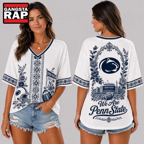 Penn State Nittany Lions NCAA Collegiate Pride Collection V Neck T Shirt