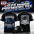 Penrith Panthers 2026 Minor Premiers Exclusive 3D Shirt