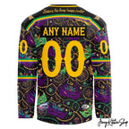 Pensacola Ice Flyers Mardi Gras Night Hockey Jersey