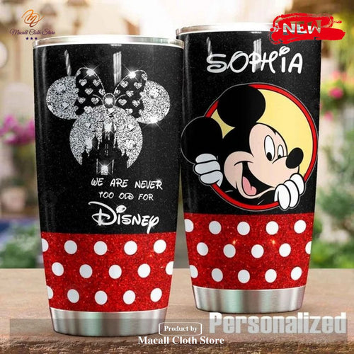 Personalized Name Mickey Mouse Disney Tumbler Disney Tumbler