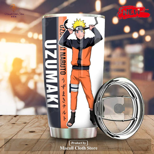 Personalized Name Uzumaki Naruto Anime Naruto Tumbler Cup
