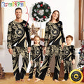 Personalized NCAA Army Black Knights Pajamas Flower For Sport Family