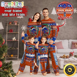 Personalized NCAA Boise State Broncos Pajamas Xmas For Sports Fan