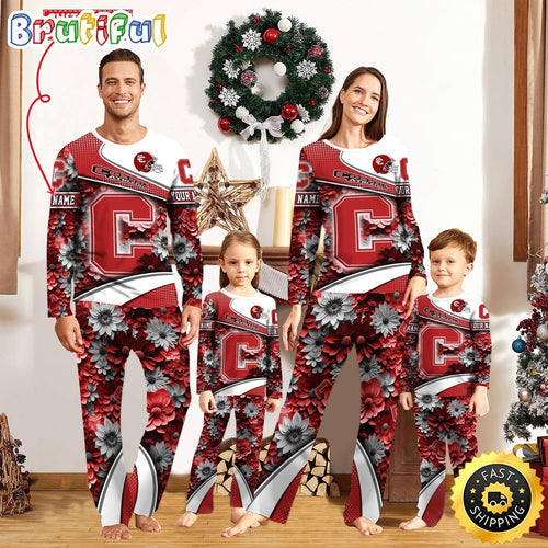 Personalized NCAA Cornell Big Red Pajamas For Family Pajamas Sport Fans