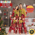 Personalized NCAA Iowa State Cyclones Pajamas Xmas For Sport Family