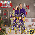Personalized NCAA LSU TIGERS Pajamas Mickey Mouse For Family
