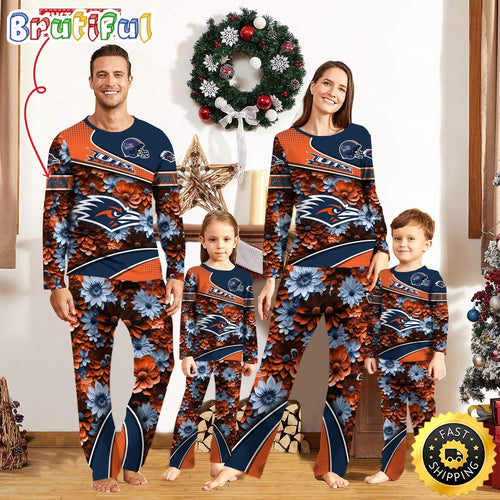 Personalized NCAA UTSA Roadrunners Pajamas For Family Pajamas Sport Fans