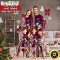 Personalized NCAA Virginia Tech Hokies Pajamas Mickey Mouse For Family