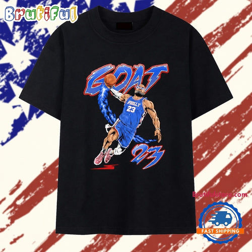 Philadelphia 76ers 23 goat Planet Euphoria basketball T Shirt