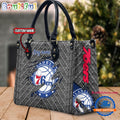 Philadelphia 76ers Limited Edition Custom Leather Handbag