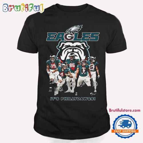Philadelphia Eagles 2025 NFL It’s Phillydanwgs T Shirt