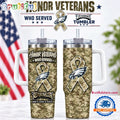 Philadelphia Eagles 2026 NFL Honor Veterans Camo Stanley Tumbler