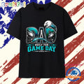 Philadelphia Eagles Dad Built for Game Day T Shirt