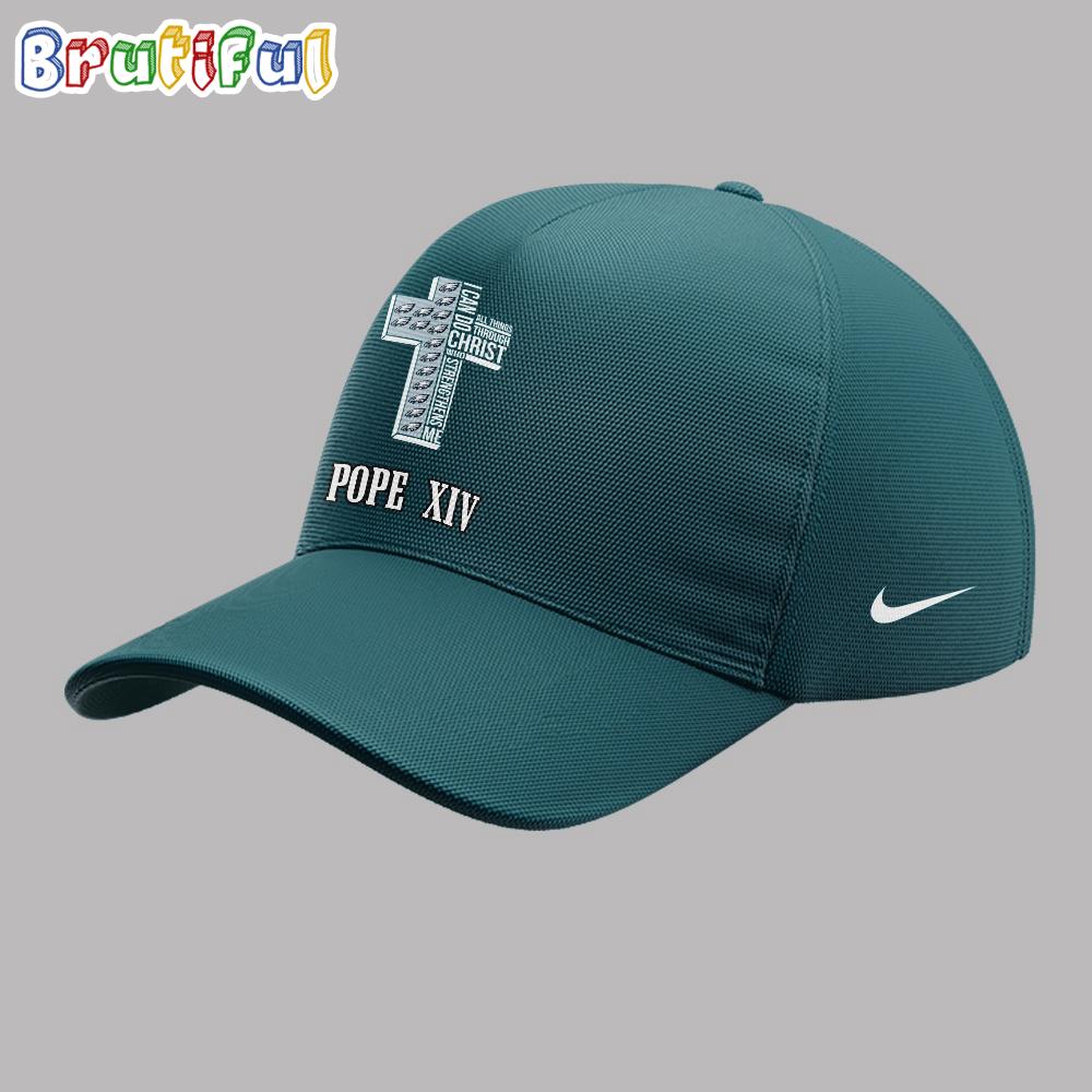 Philadelphia Eagles Football Leo XIV 2025 Baseball Cap