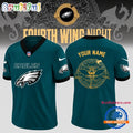 Philadelphia Eagles Fourth Wing Night 2026 Custom Football Jersey