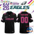 Philadelphia Eagles NFL Crucial Catch 2026 Black Limited Edition Football Jersey