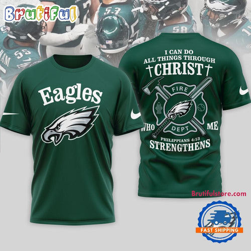 Philadelphia Eagles NFL Faith & Gridiron Limited Edition 3D Shirt