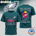 Philadelphia Eagles NFL Happy Labor Day 2025 Uniesx 3D Shirt