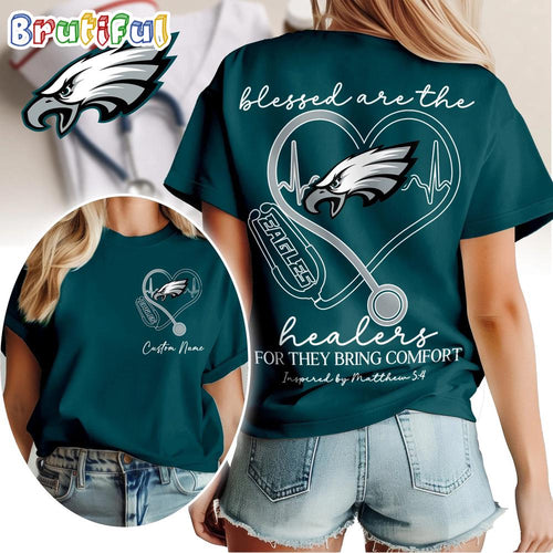 Philadelphia Eagles NFL Heart of A Nurse Game Day Unisex 3D Shirt