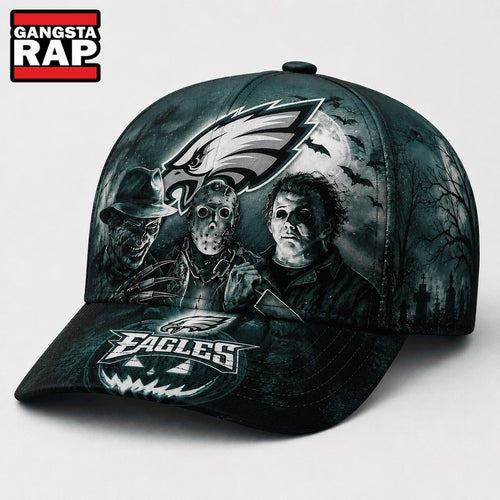 Philadelphia Eagles NFL Horror Night Halloween 2026 Design Classic Cap