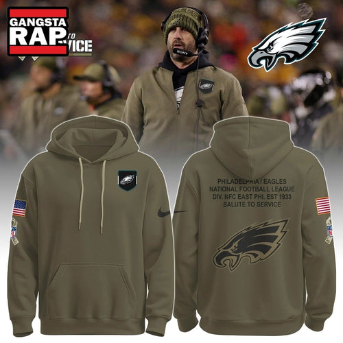 Philadelphia Eagles NFL Salute To Service 2026 New Hoodie Shirt