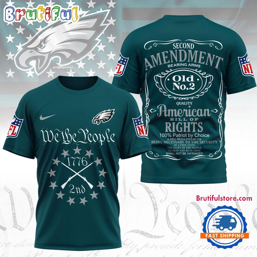 Philadelphia Eagles NFL Second Amendment Limited Edition 3D Shirt