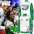 Philadelphia Eagles Special Alshon Jeffery Baseball Jacket Off For Fans