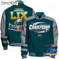Philadelphia Eagles Super Bowl LIX Victory 2025 Baseball Jacket