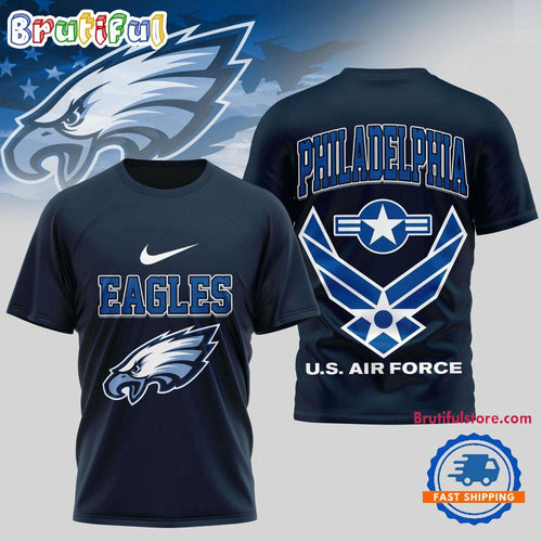 Philadelphia Eagles US Air Force Military Unisex 3D Shirt