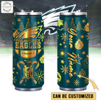 Philadelphia Eagles x Christmas Can Shaped Tumbler