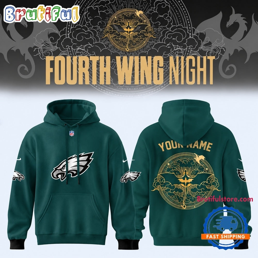 Philadelphia Eagles x Fourth Wing Night 2026 Limited Edition Hoodie