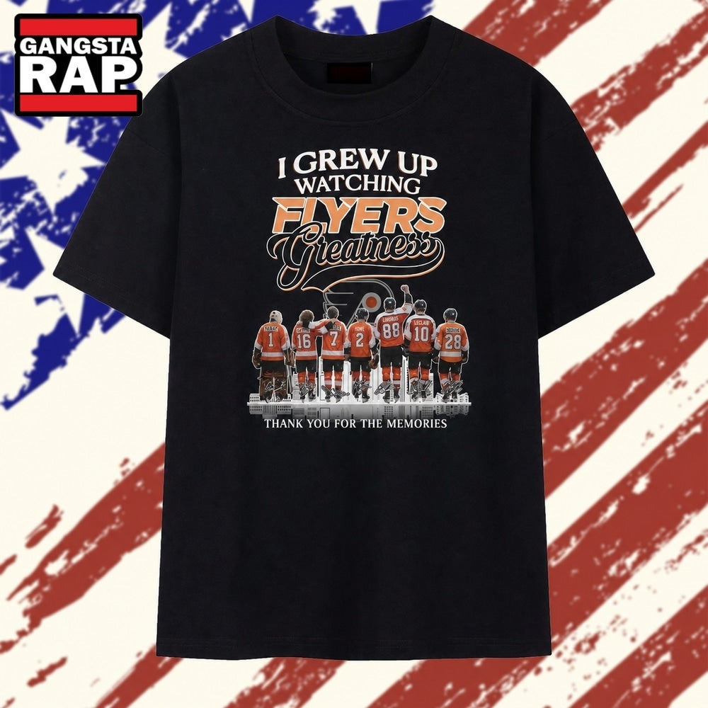 Philadelphia Flyers Greatness Vintage Legends Fan T Shirt