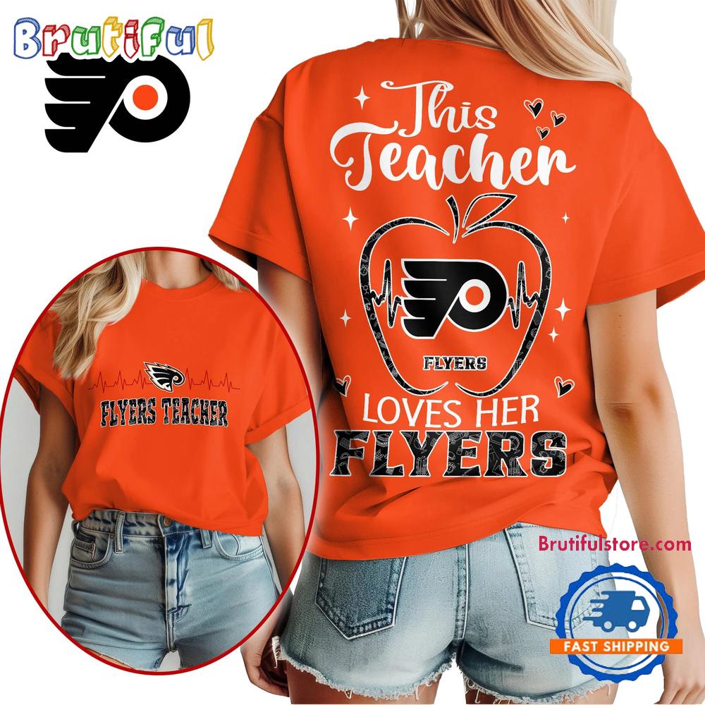 Philadelphia Flyers NHL Nurse Appreciation Month Unisex All Over Print T Shirt