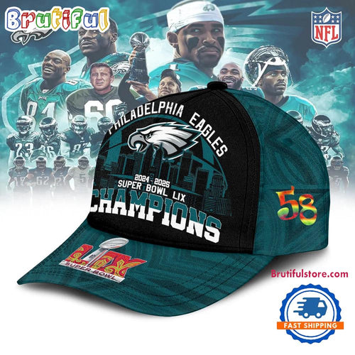 Philadelphia Football Super Bowl LIX 2025 Limited Edition Classic Cap