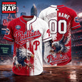Philadelphia Phillies 2026 MLB Eagle America Personalized Baseball Jersey