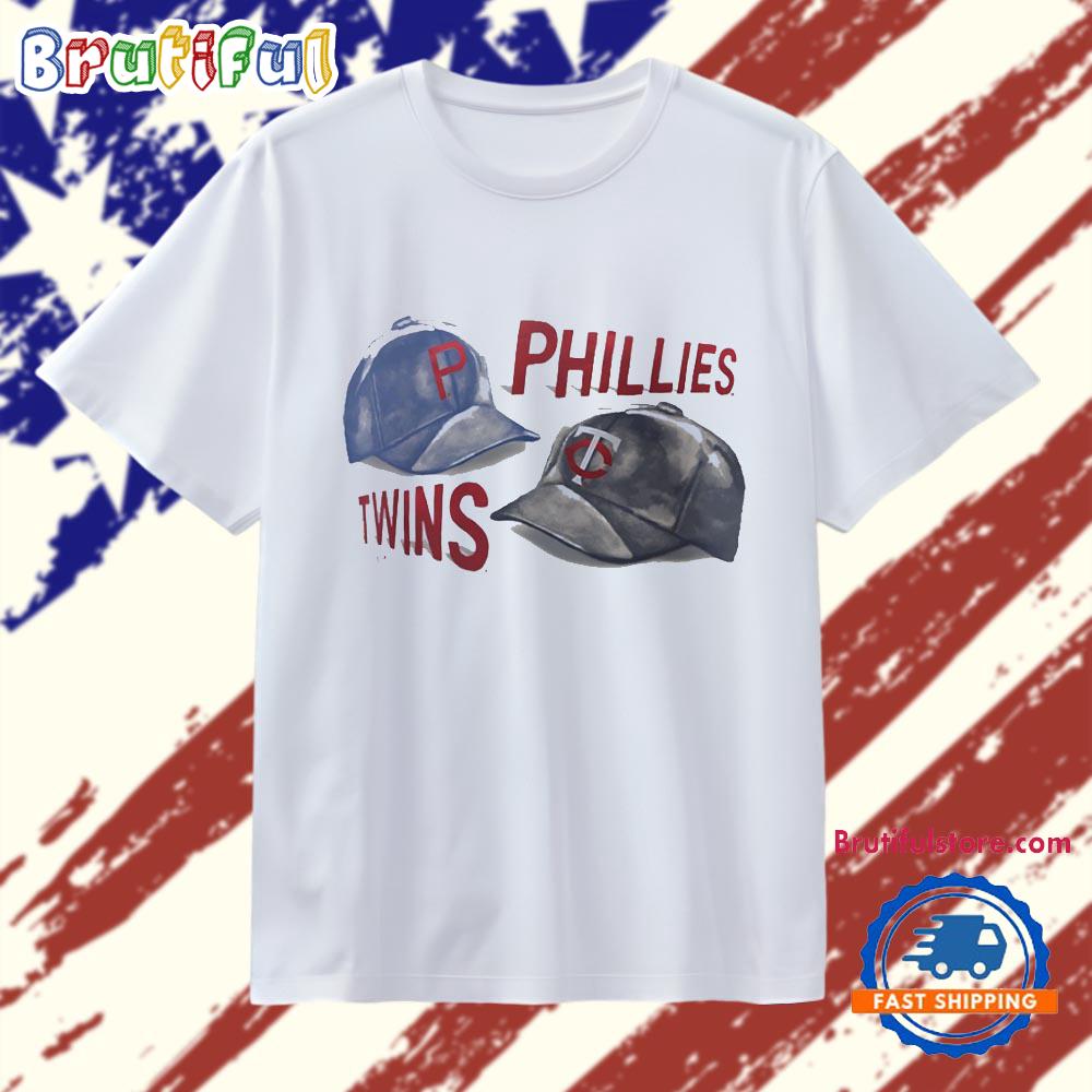 Philadelphia Phillies and Minnesota Twins Baseball T Shirt