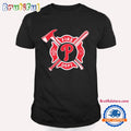 Philadelphia Phillies Fire Dept T Shirt
