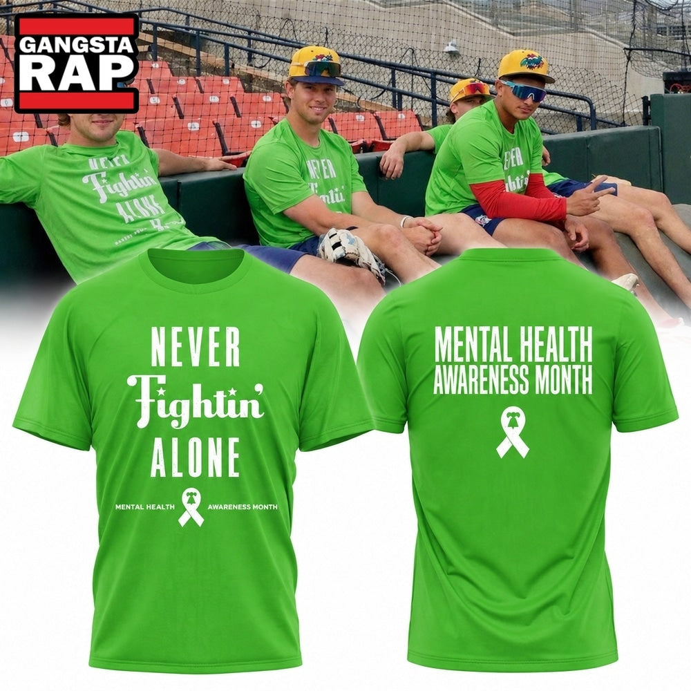 Philadelphia Phillies Mental Health Awareness Month T Shirt