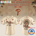 Philadelphia Phillies Native American Heritage Jersey Shirt