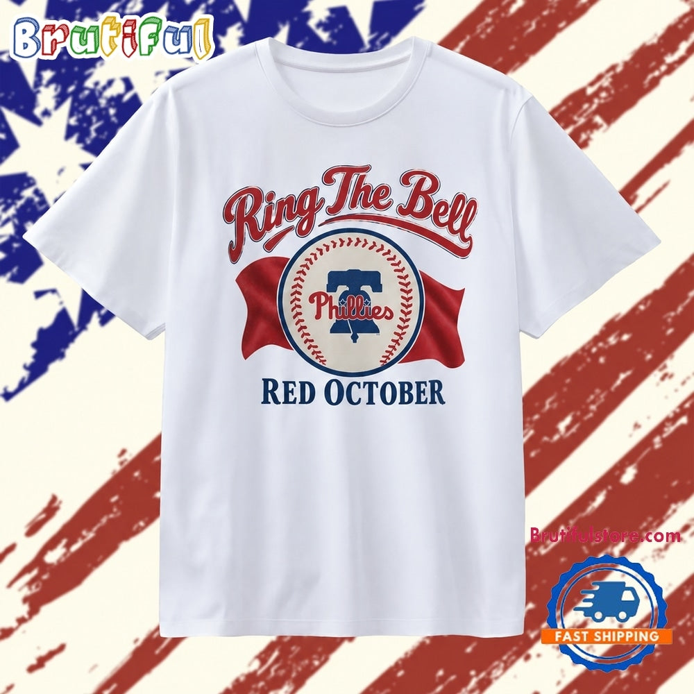 Philadelphia Phillies Ring the Bell Red October T Shirt