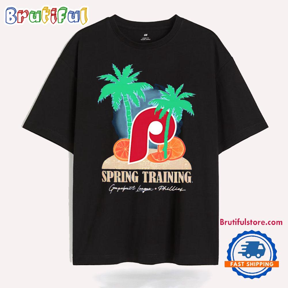Philadelphia Phillies Spring Training Cooperstown Orange T Shirt