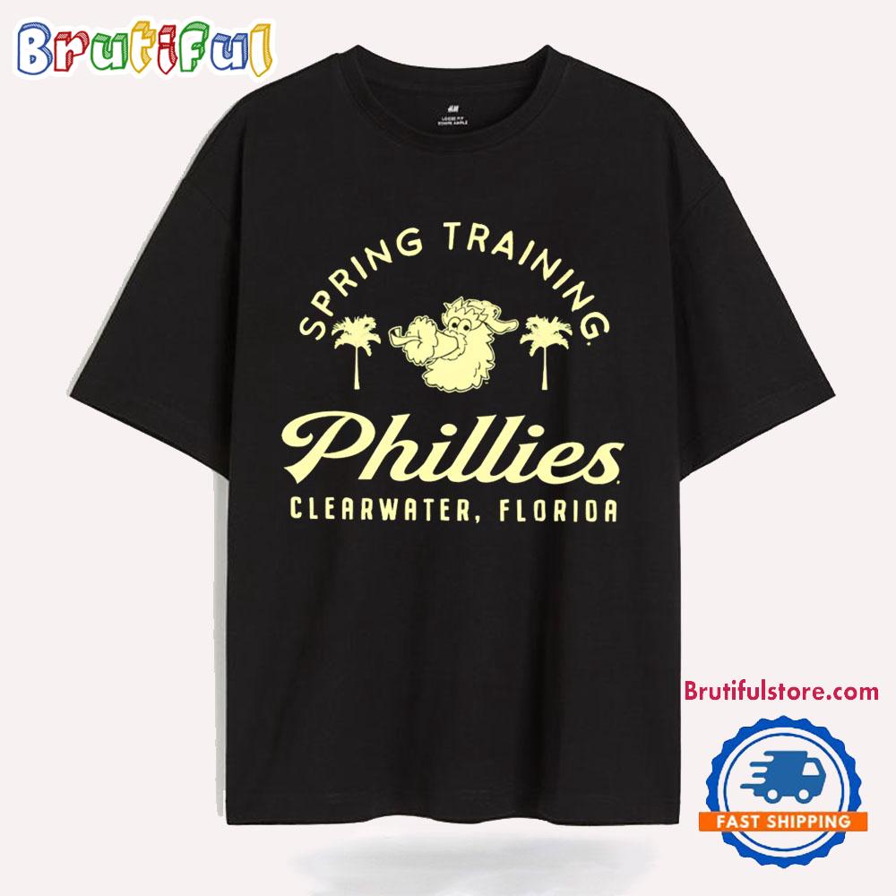Philadelphia Phillies Spring Training Phanatic Palm Clearwater T Shirt