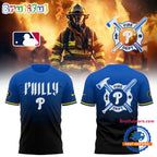 Philadelphia Phillies x Firefighter Appreciation Night 2025 Limited Hoodie T-Shirt