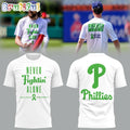 Philadelphia Phillies X Mental Health Awareness Month 2025 Printed 3D Shirt
