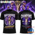 Philadelphia Waterdogs Premier Lacrosse League 2026 Champions Black T Shirt