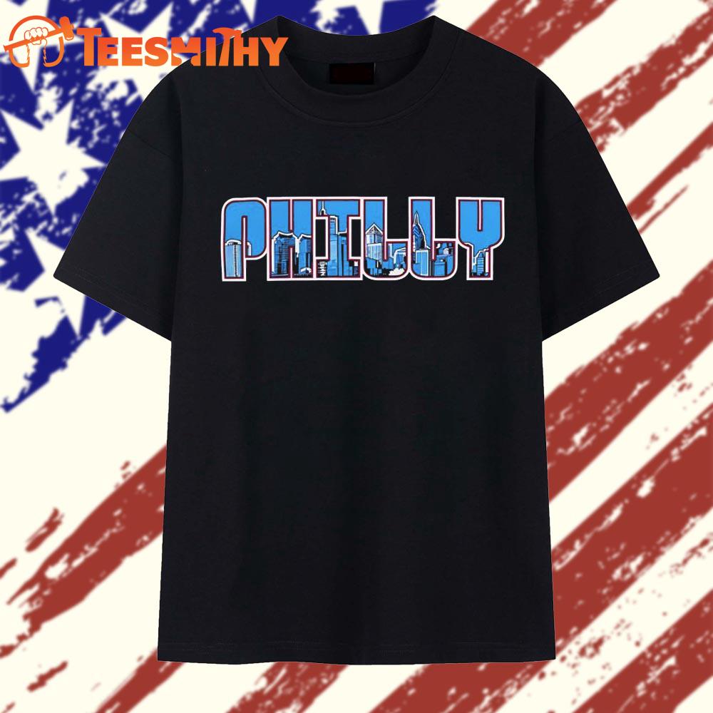Philly Philadelphia Skyline Cityscape T Shirt