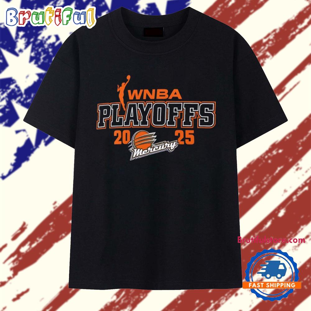 Phoenix Mercury 2025 WNBA Playoffs Logo T Shirt